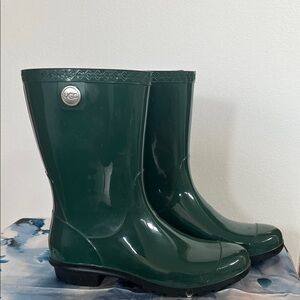 UGG Dark Green Waterproof Boots